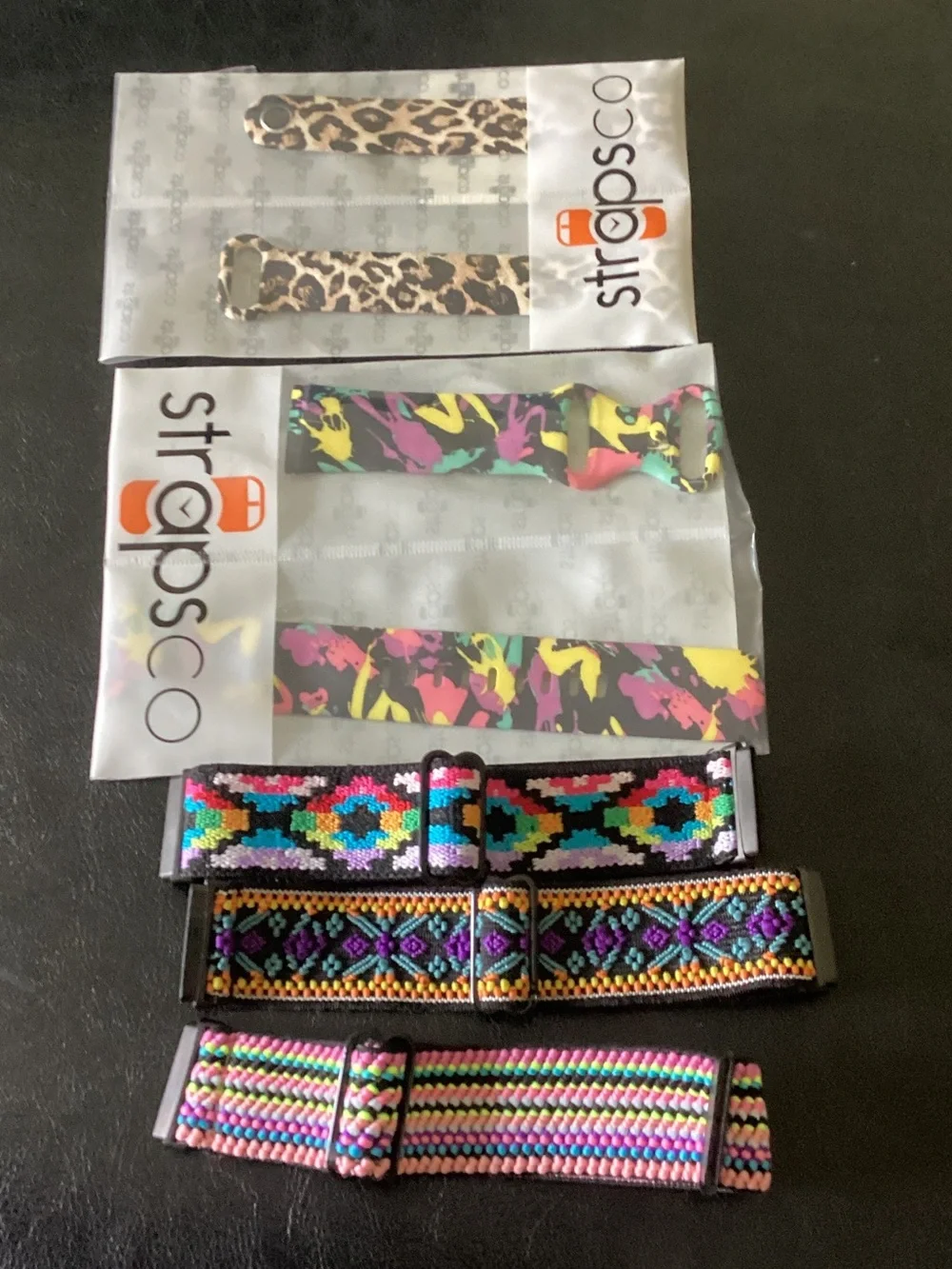 Multicolor Patterned Replacement Watch Bands for Women